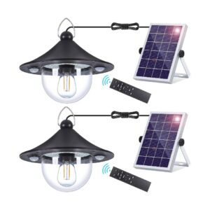 2-Pack Barn Gazebo Motion Sensor Pendant Lights