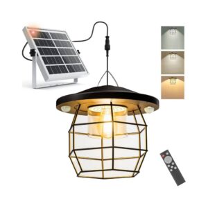 Aluminum Chandelier Solar Motion Sensor Pendant Light