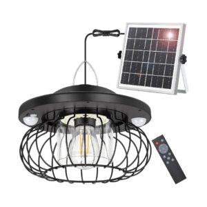 Bright Outdoor Hanging Pendant Solar Gazebo Light