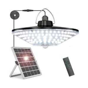 Pendant Solar Barn Light With Motion Sensor