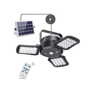 120° Waterproof Solar Powered Shed Light