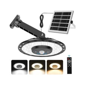 Solar Powered Shed Light With Switch
